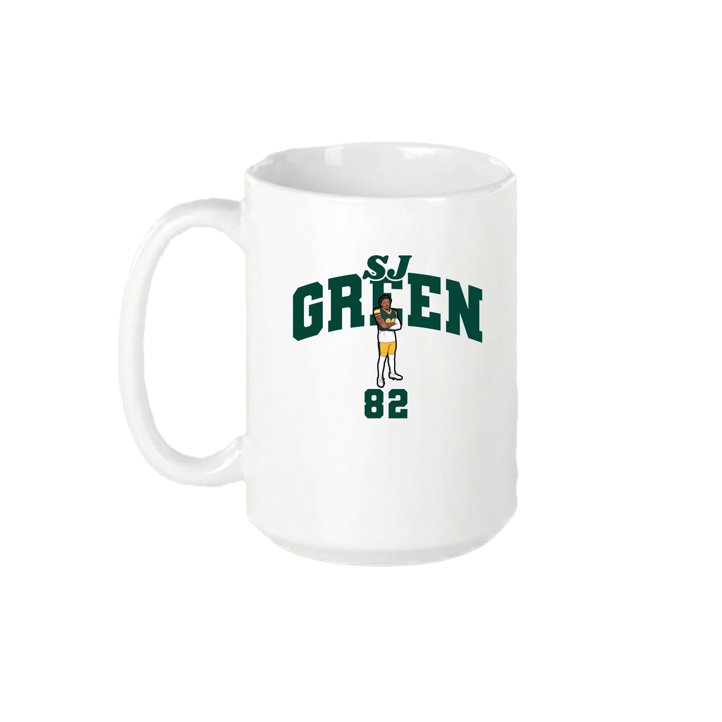 15oz Coffee Mug — Signature Arch in White