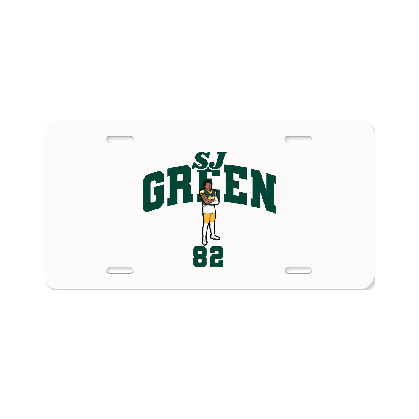 License Plate — Signature Arch in Classic
