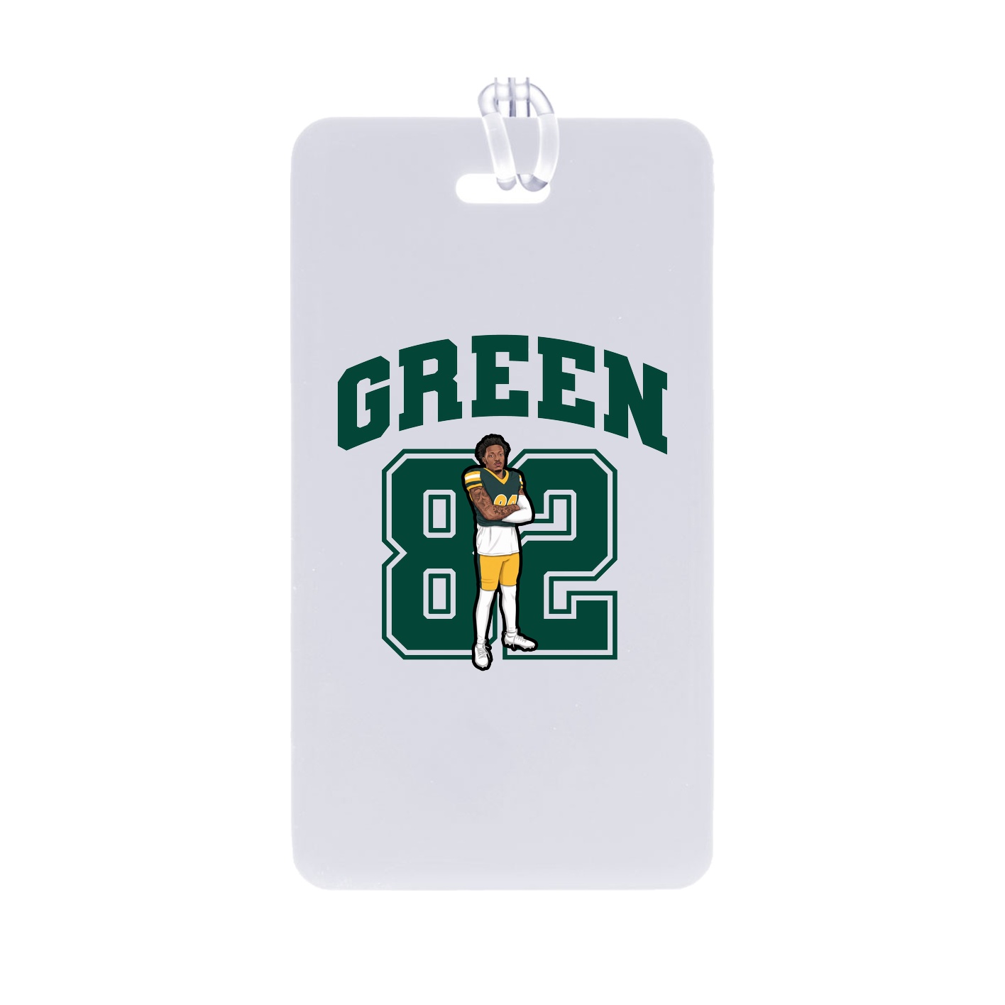 Bag Tag — Number in Classic