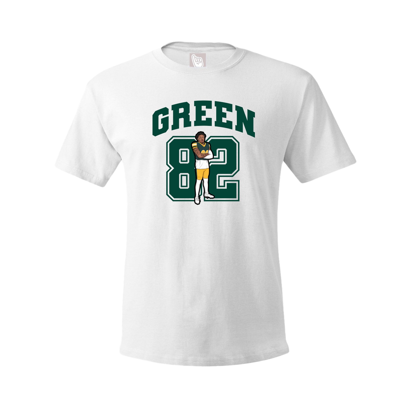 Tee — Number in White
