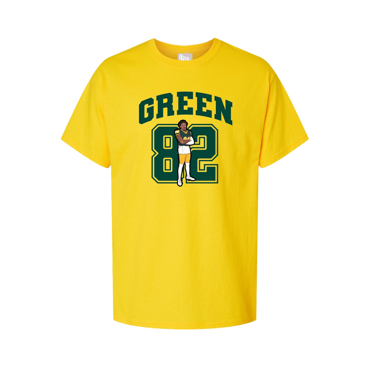 Youth Tee — Number in Gold