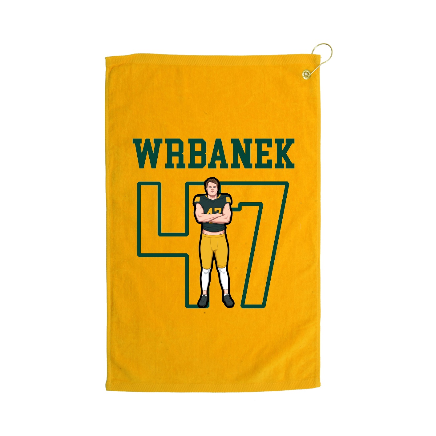 Golf Towel — Shirsey in Gold