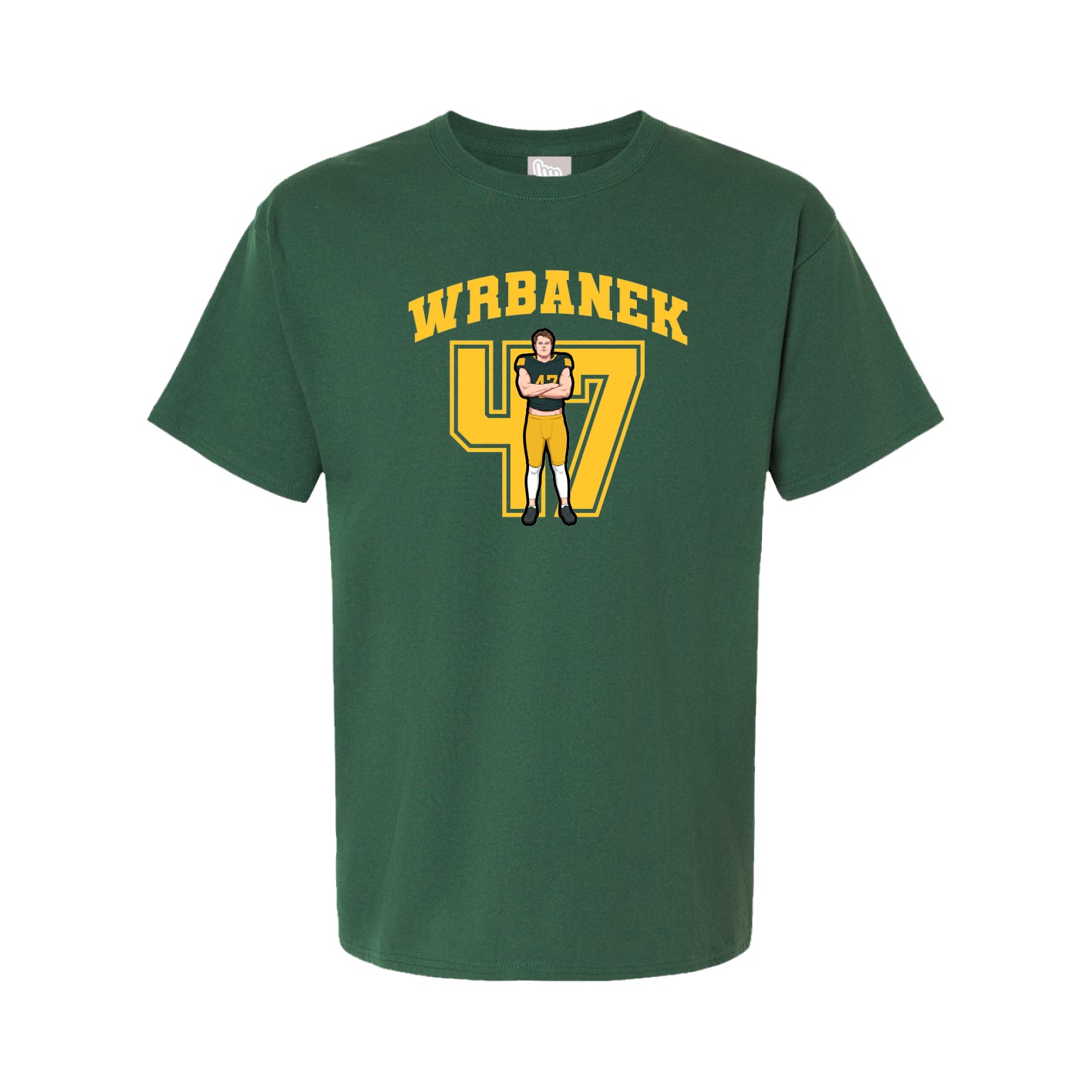 Tee — Number in Green