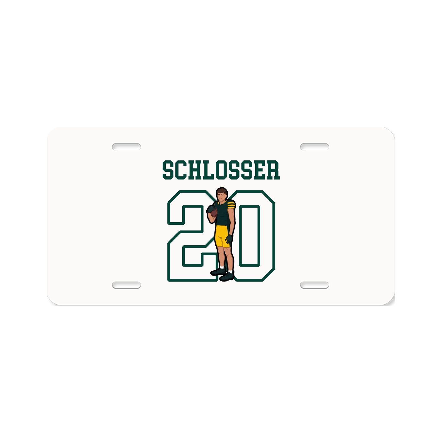 License Plate — Shirsey in Classic