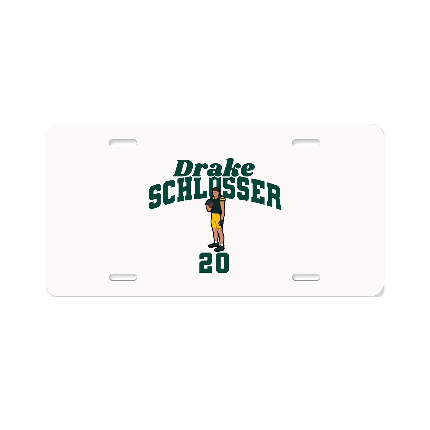 License Plate — Signature Arch in Classic