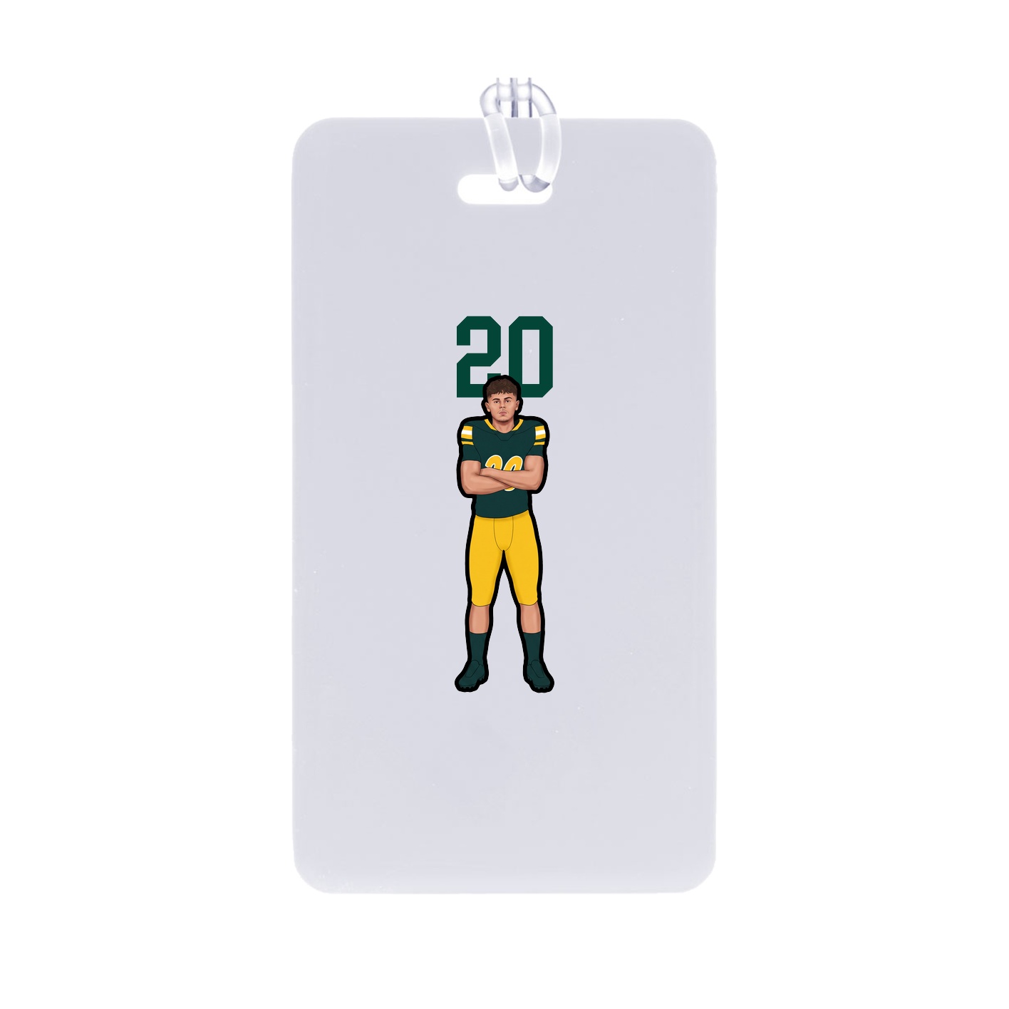 Bag Tag — Number Top in Classic
