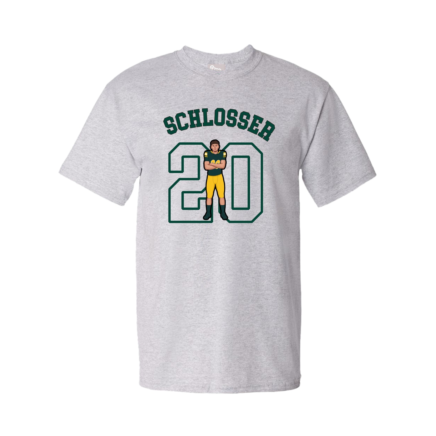 Youth Tee — Shirsey Arch in Grey