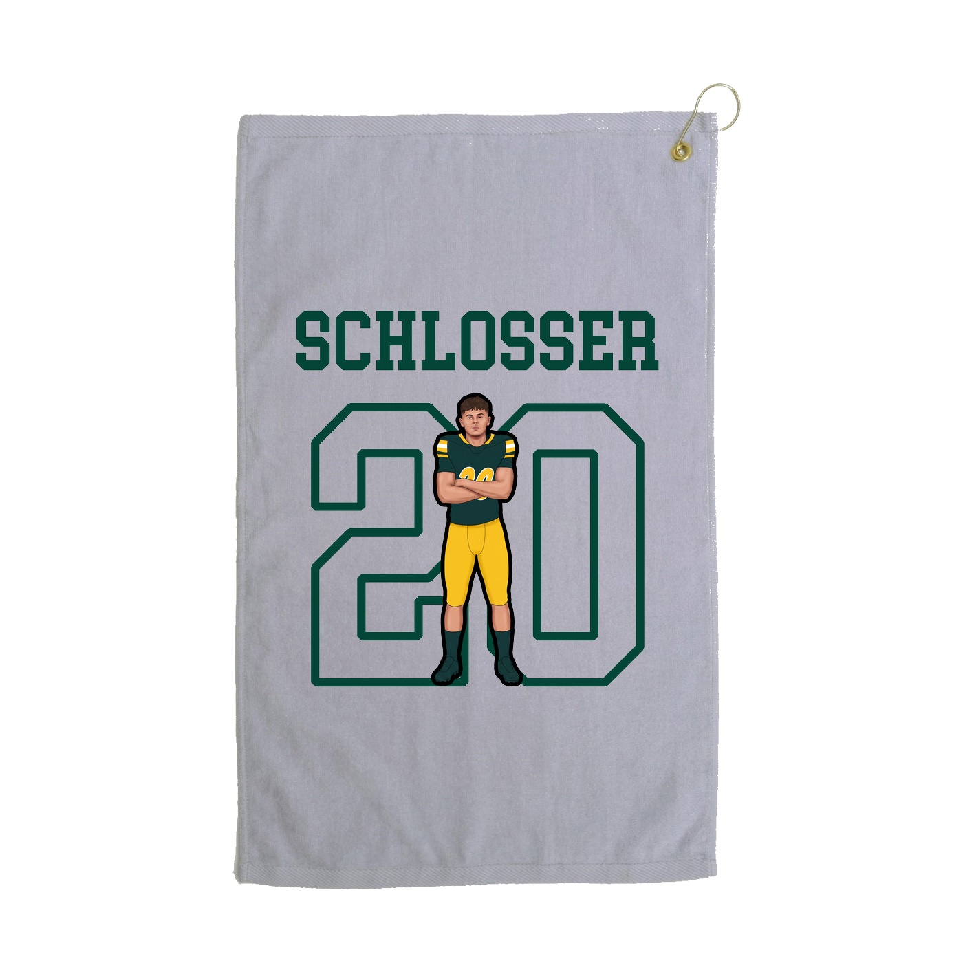 Golf Towel — Shirsey in Grey