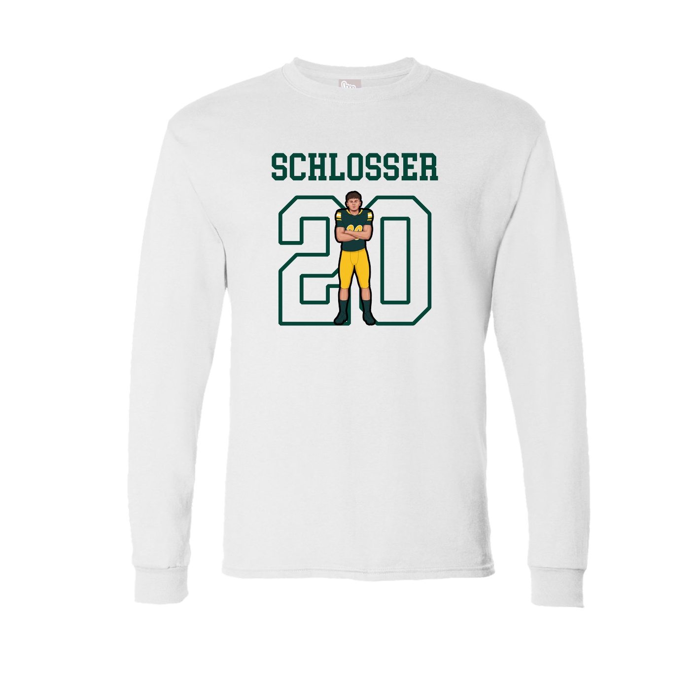 Long Sleeve Tee — Shirsey in White