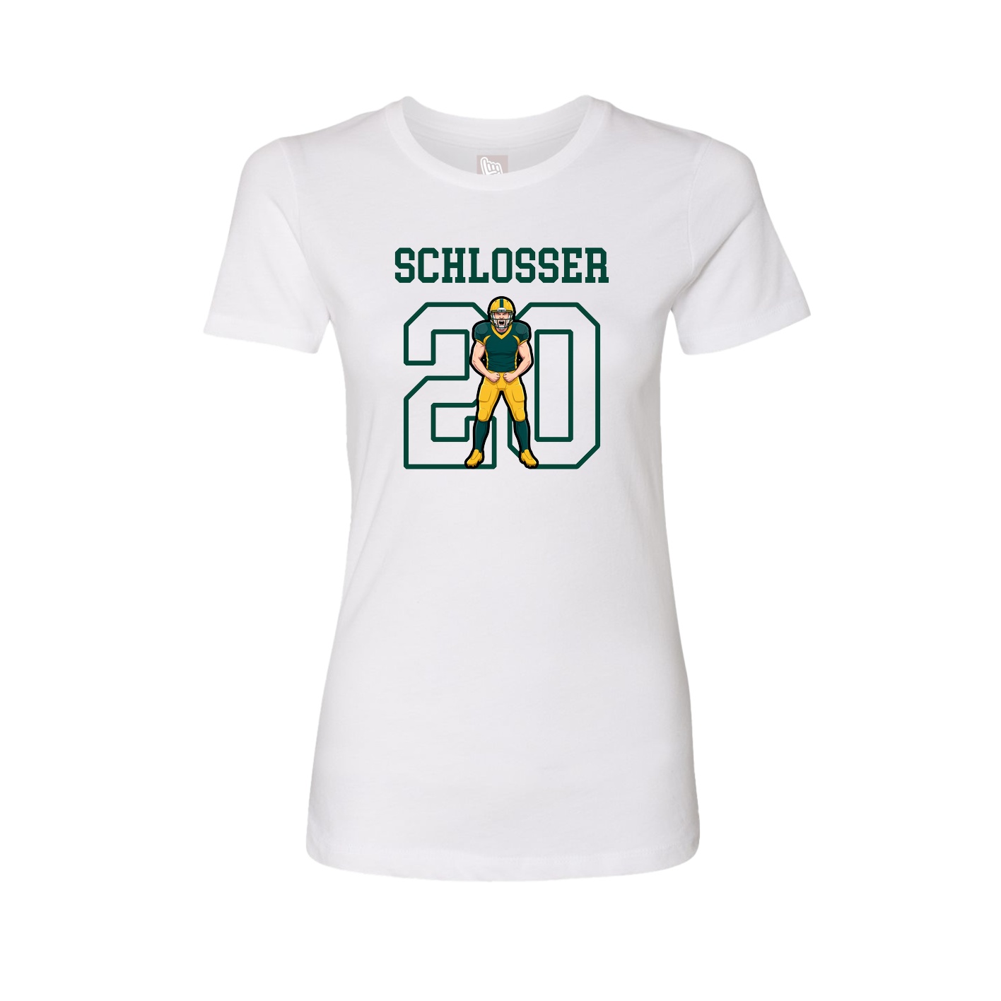 Fitted Women's Tee — Shirsey in White