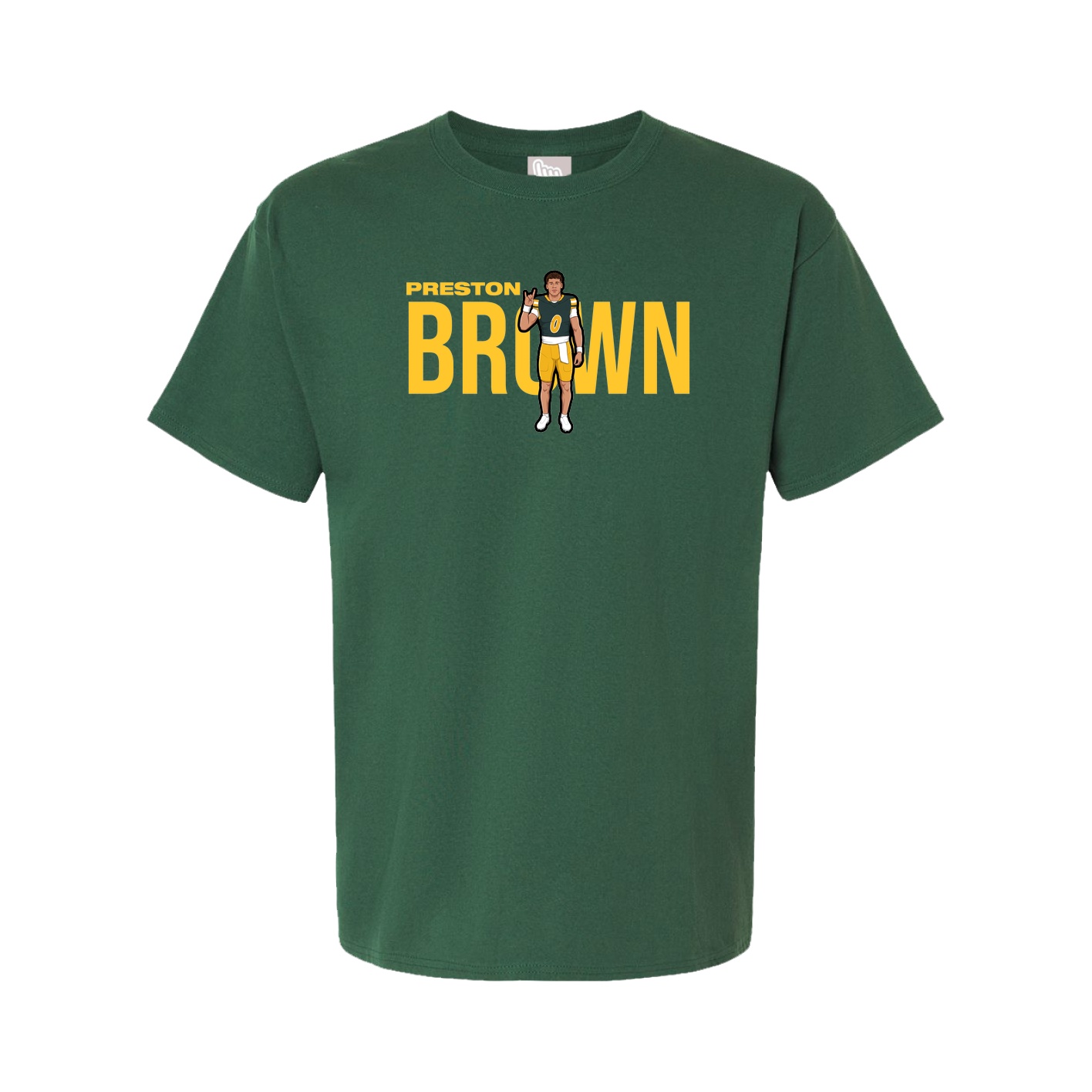 Tee — Player Name in Green