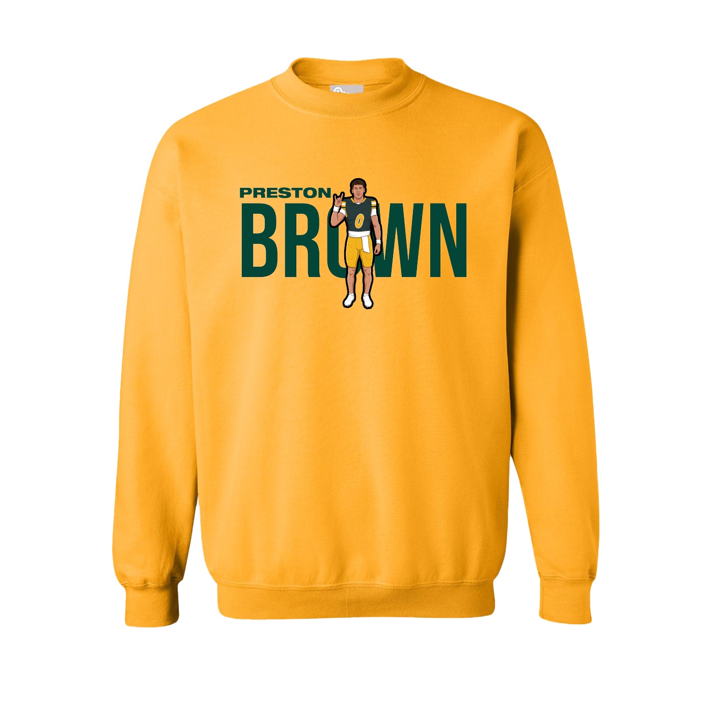 Fleece Crew — Player Name in Gold