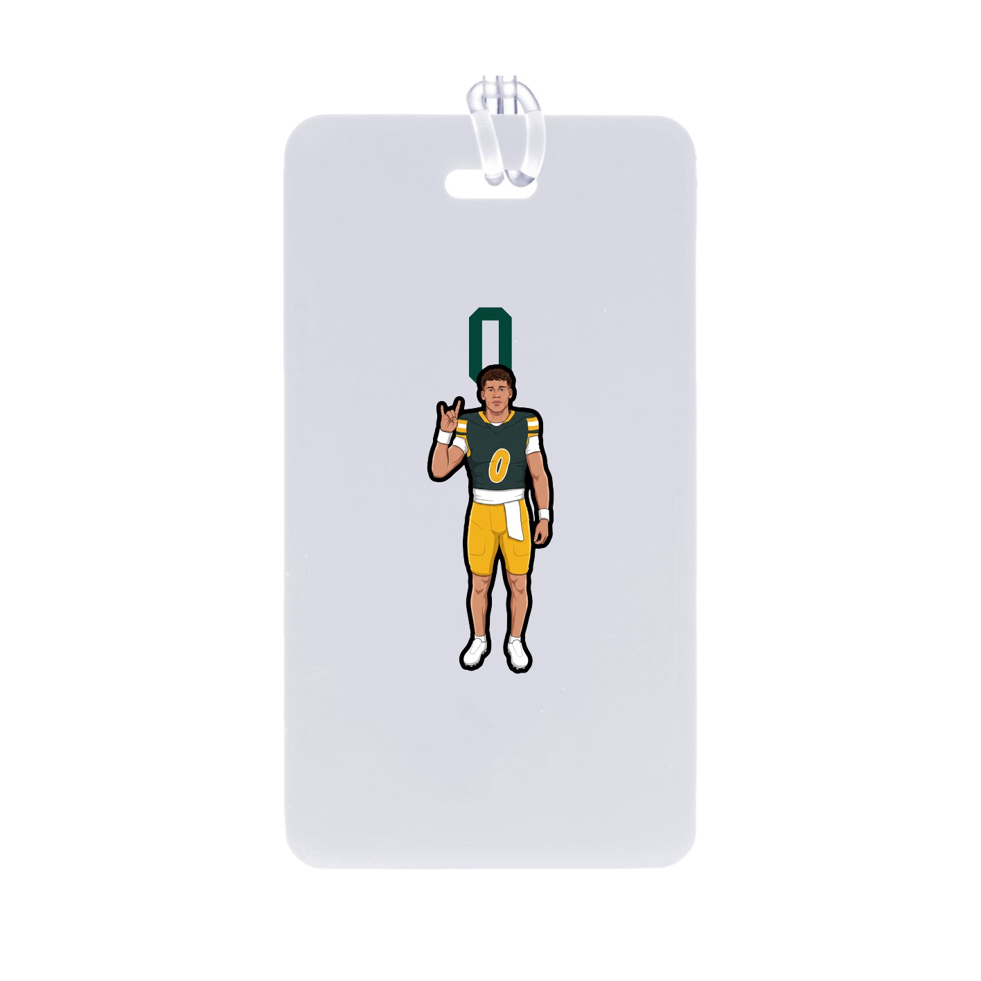 Bag Tag — Number Top in Classic