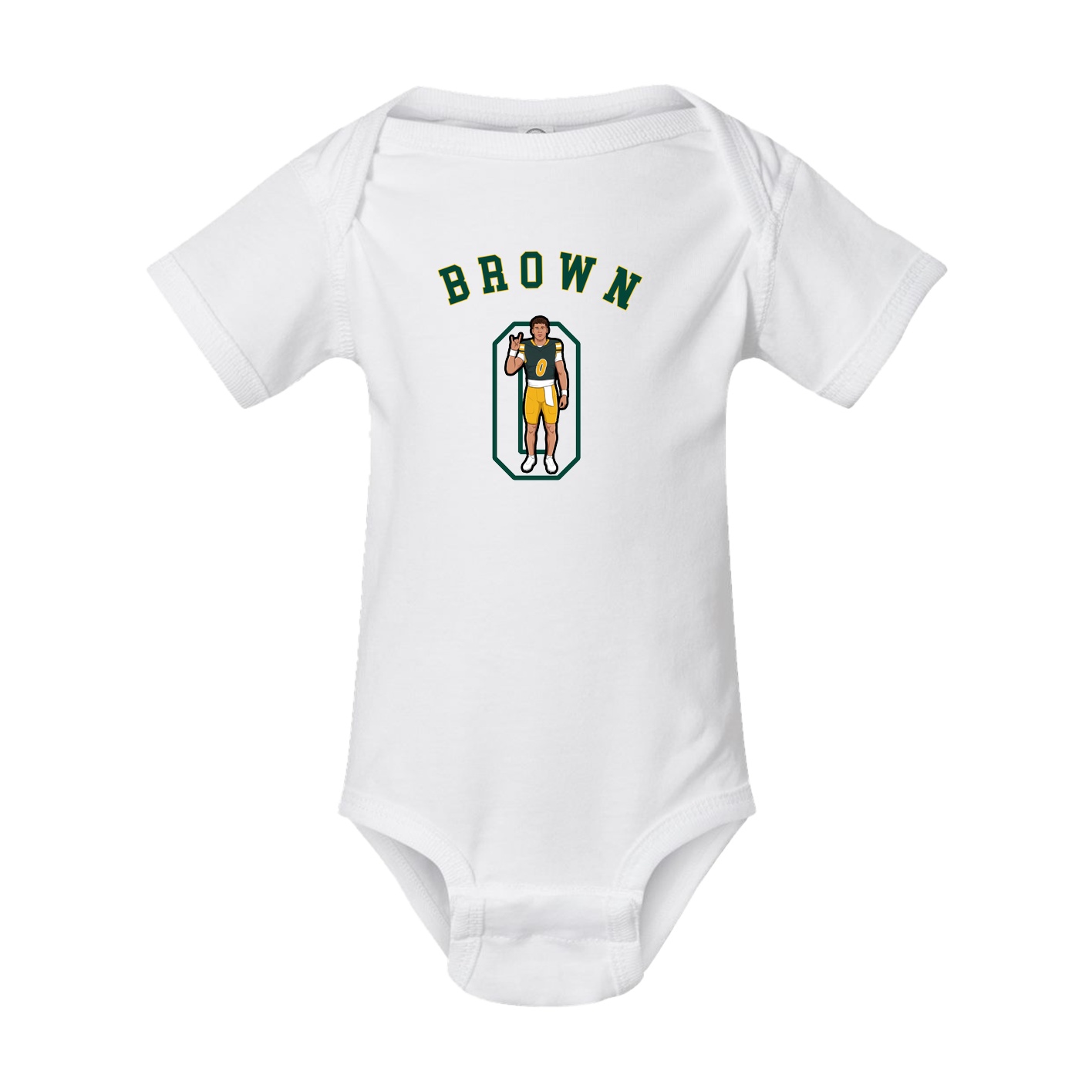 Baby Onesie — Shirsey Arch in White