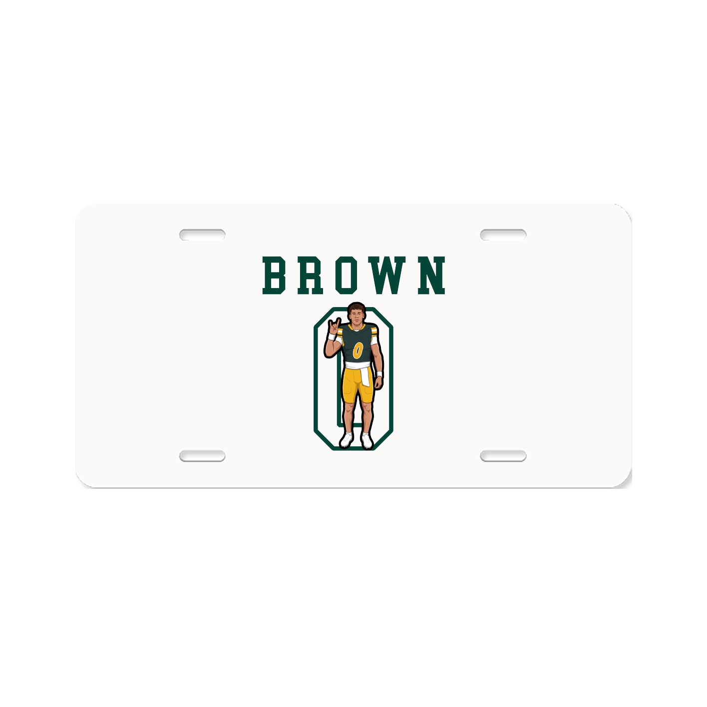 License Plate — Shirsey in Classic