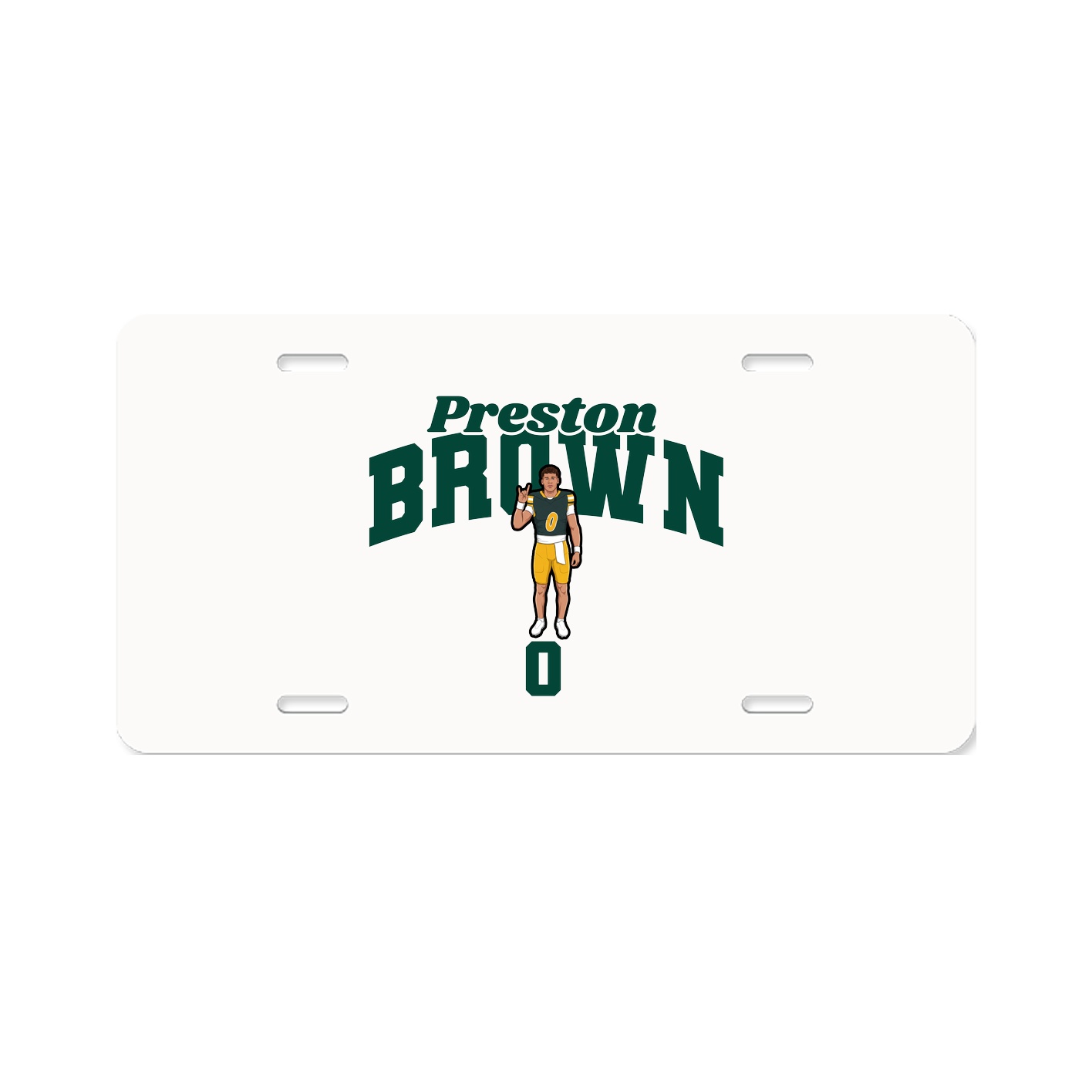 License Plate — Signature Arch in Classic