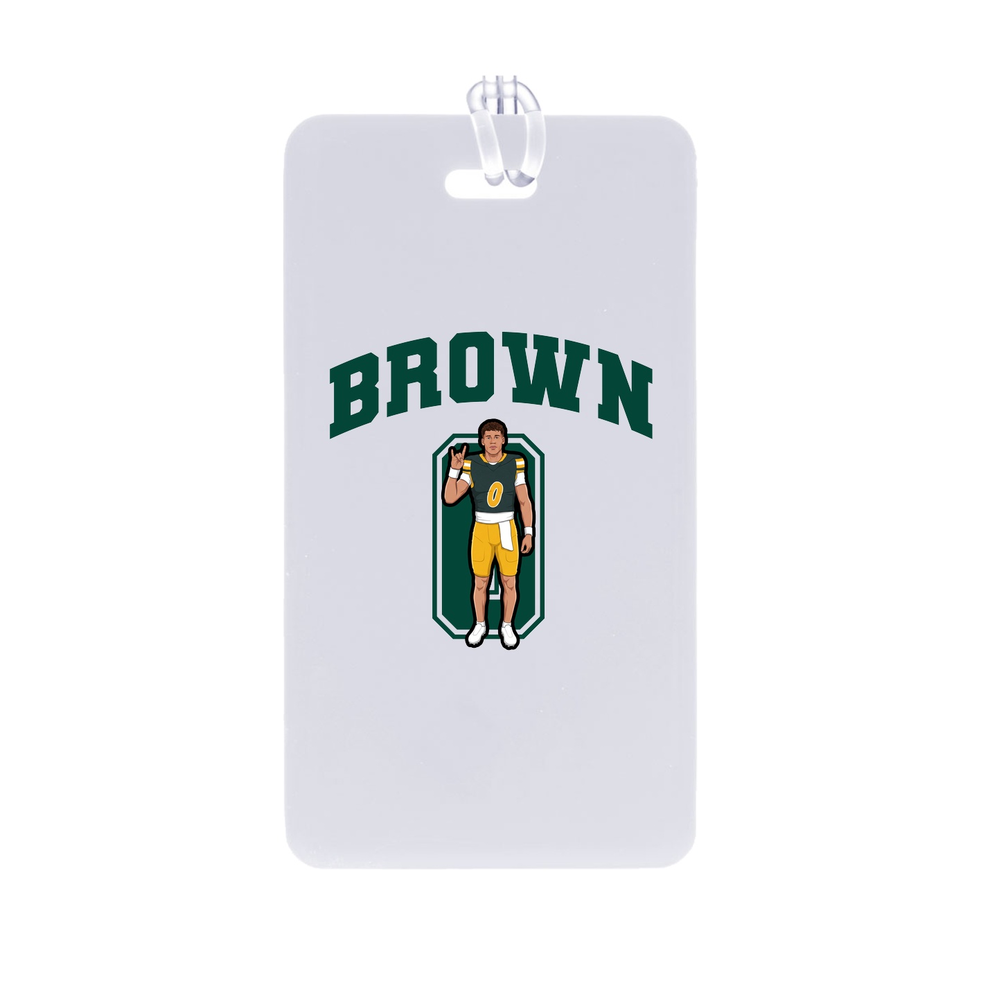 Bag Tag — Number in Classic