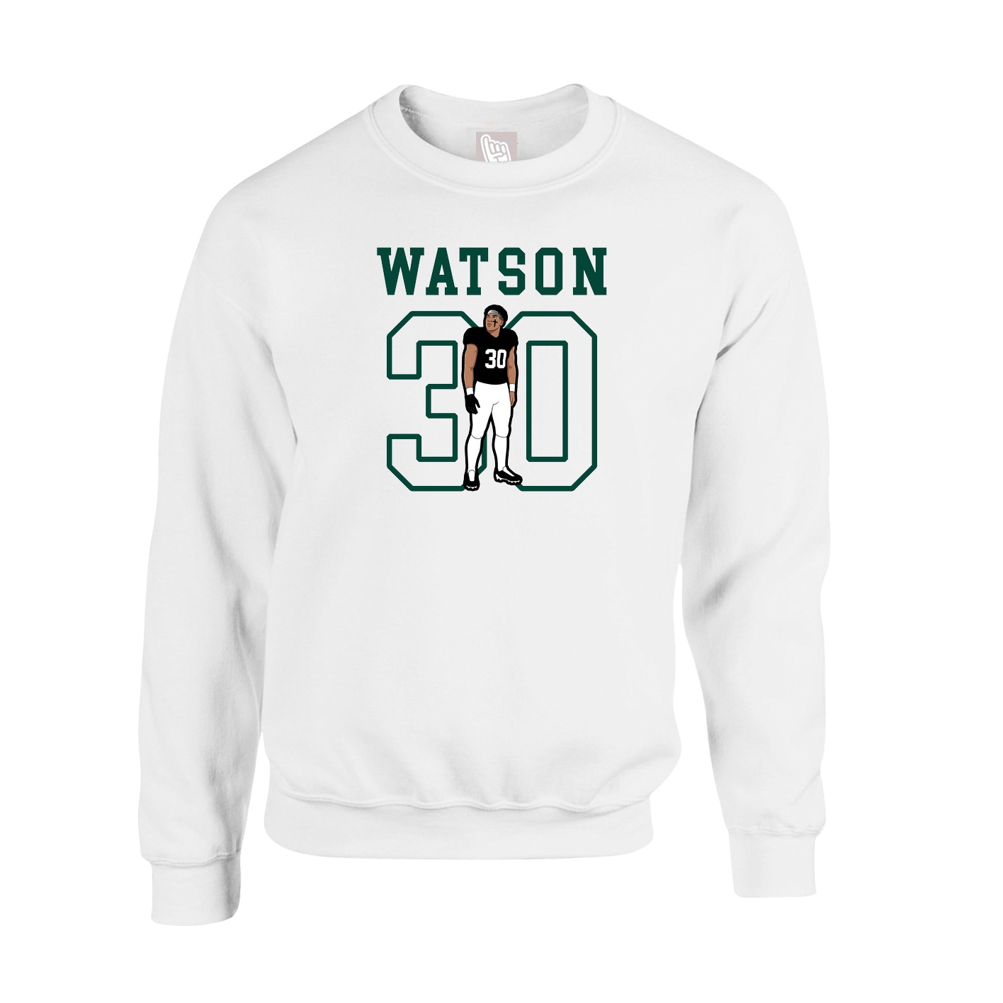 Fleece Crew — Shirsey in White