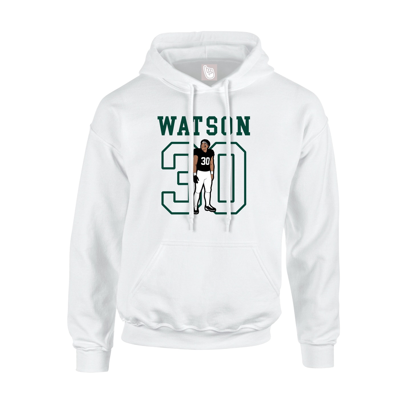 Youth Hoodie — Shirsey in White