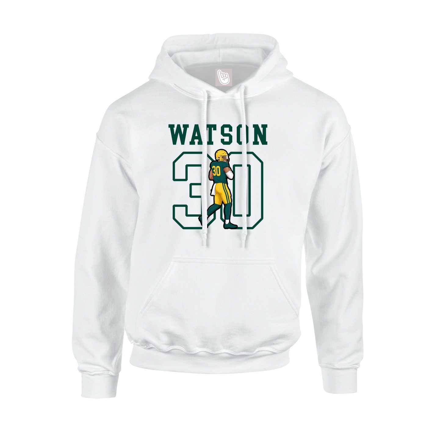 Hoodie — Shirsey in White
