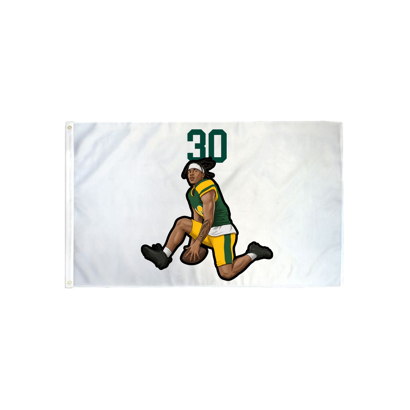 3x5 Flag — Number Top in Classic