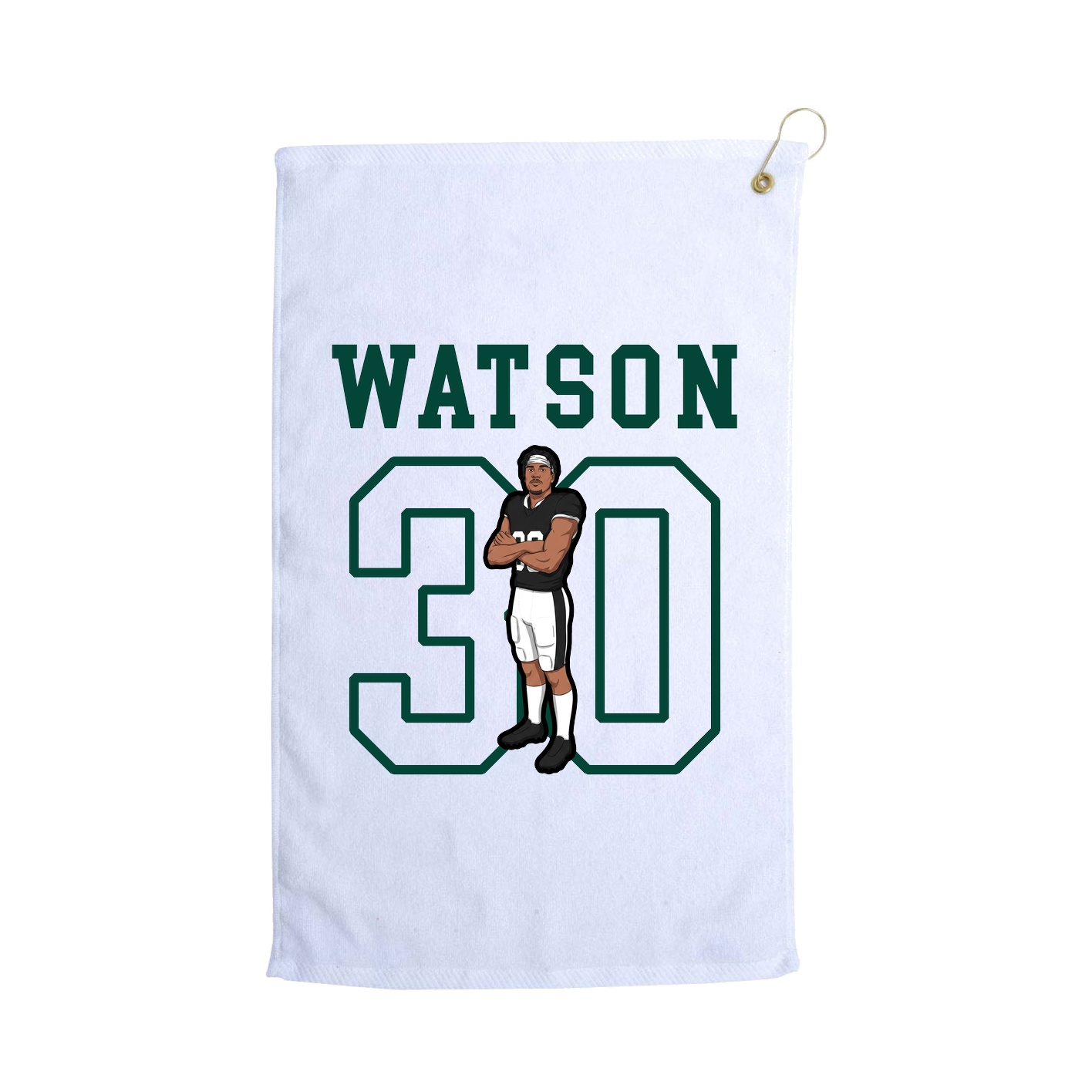 Golf Towel — Shirsey in White