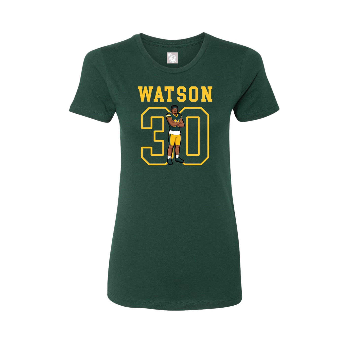 Fitted Women's Tee — Shirsey in Green