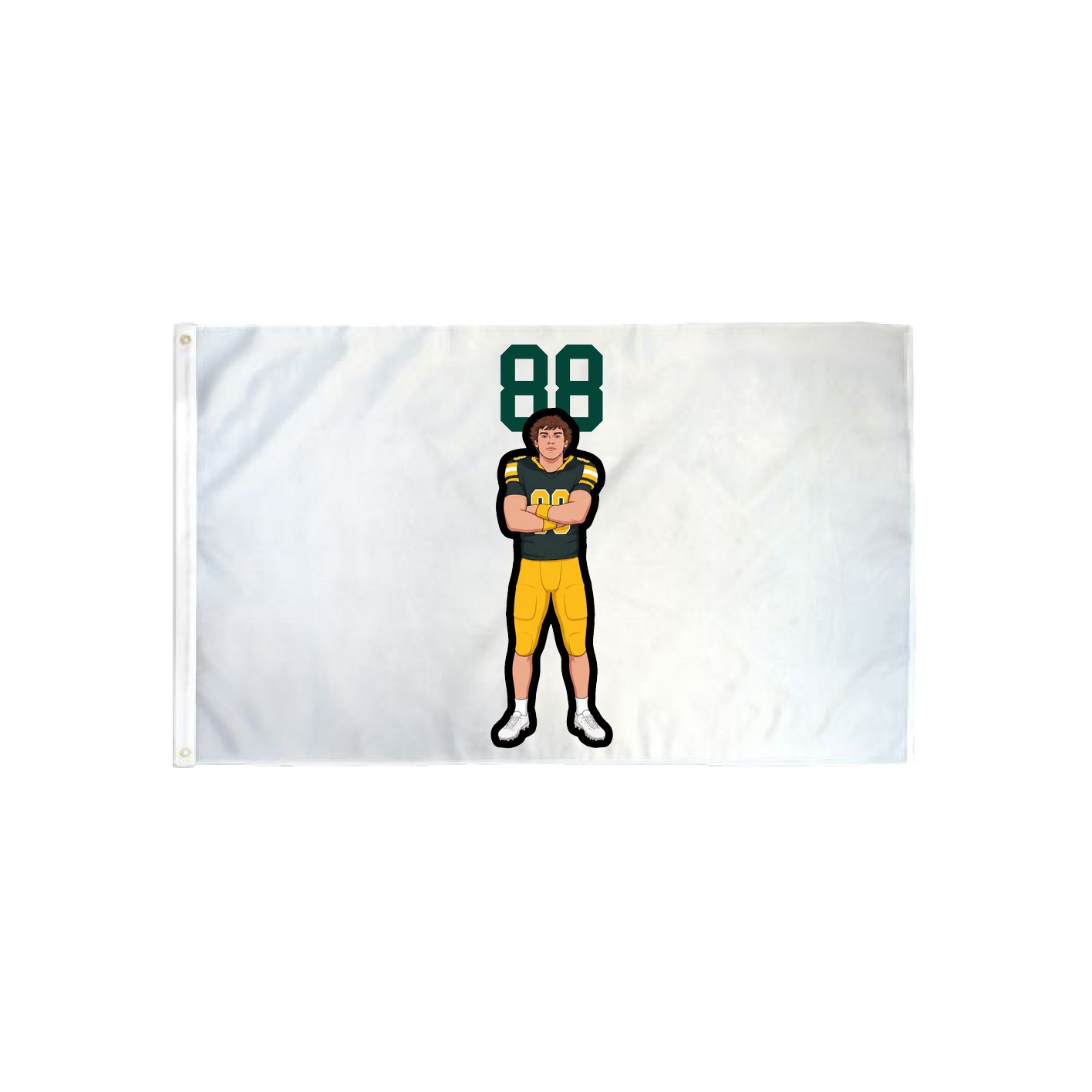 3x5 Flag — Number Top in Classic