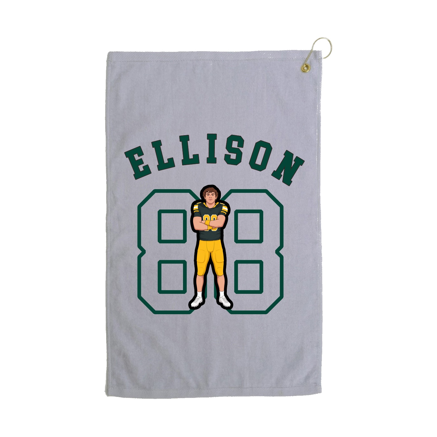 Golf Towel — Shirsey Arch in Grey