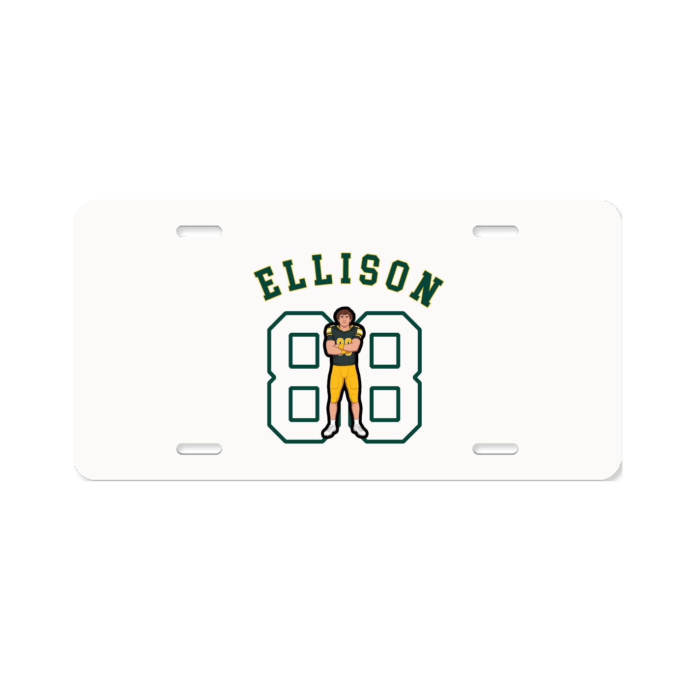 License Plate — Shirsey Arch in Classic