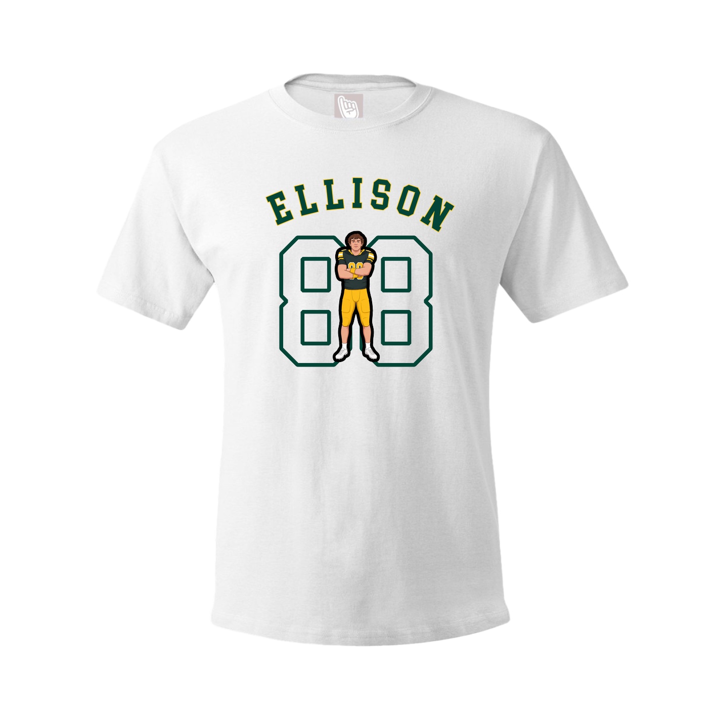Youth Tee — Shirsey Arch in White