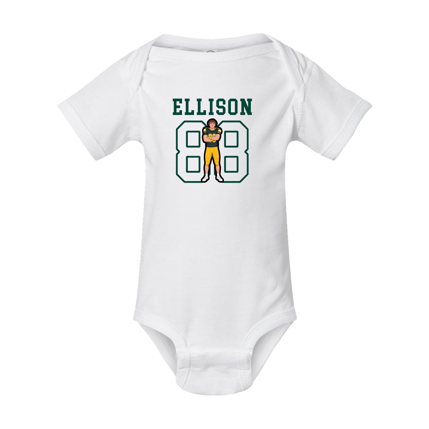 Baby Onesie — Shirsey in White