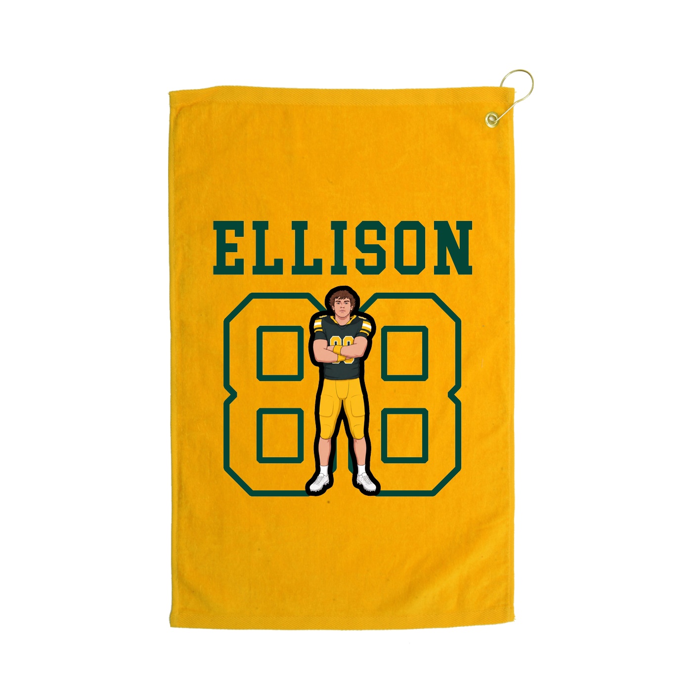 Golf Towel — Shirsey in Gold