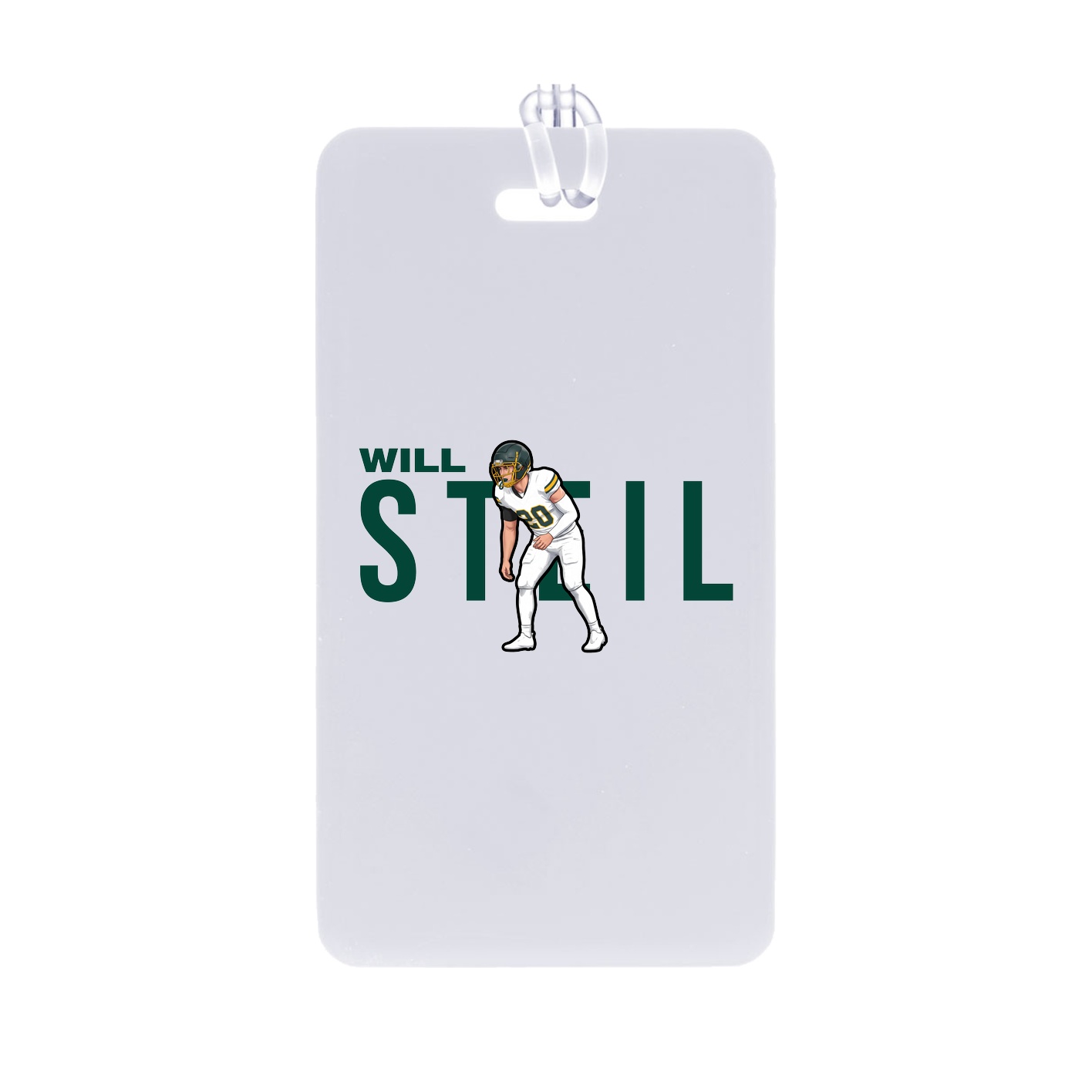 Bag Tag — Player Name in Classic