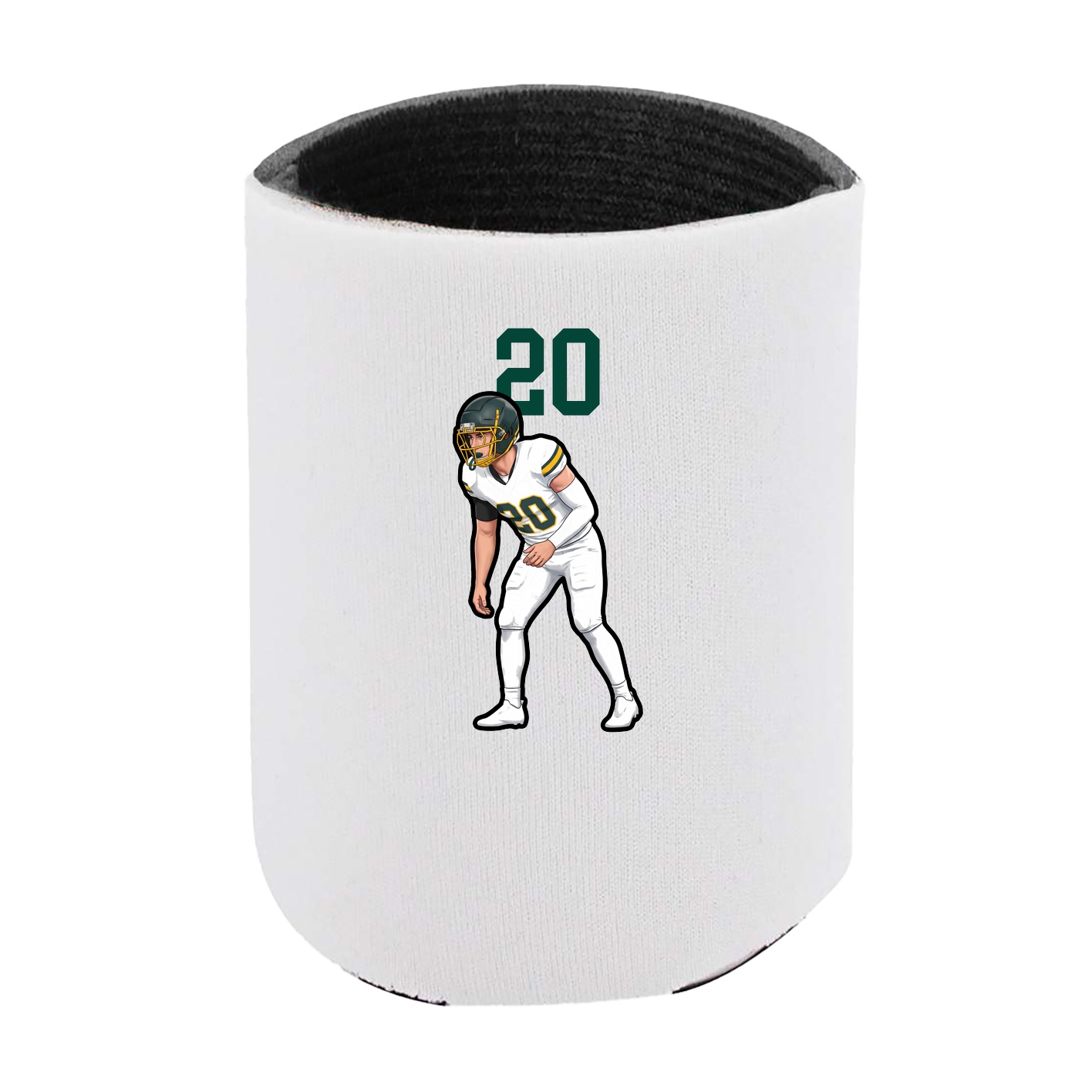 Can Holder — Number Top in White