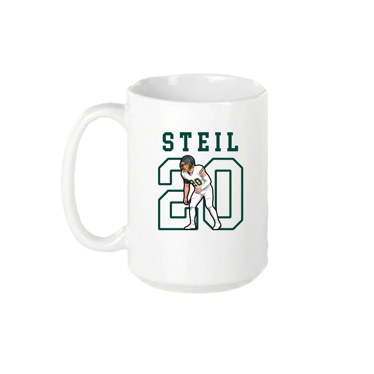 15oz Coffee Mug — Shirsey in White