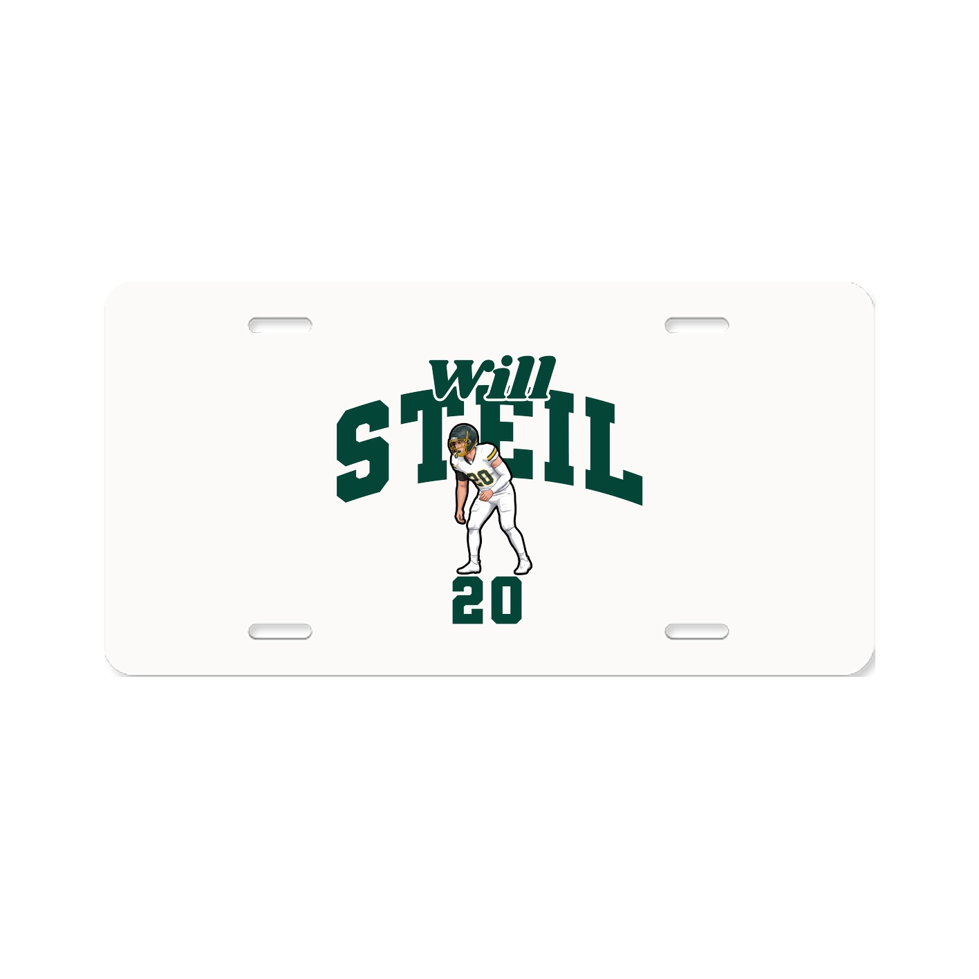 License Plate — Signature Arch in Classic