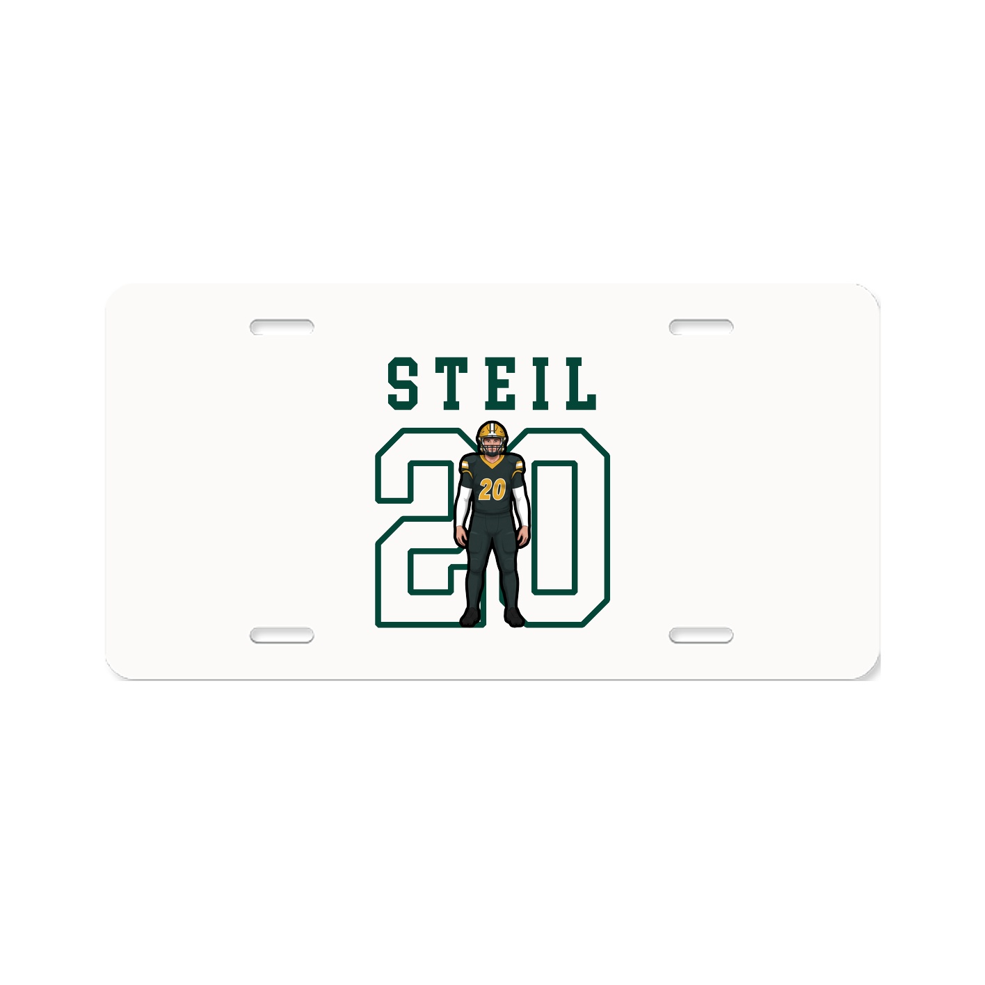 License Plate — Shirsey in Classic