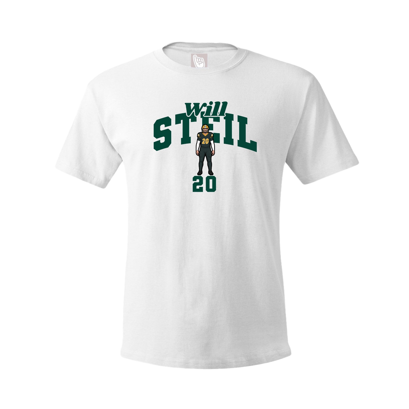 Tee — Signature Arch in White