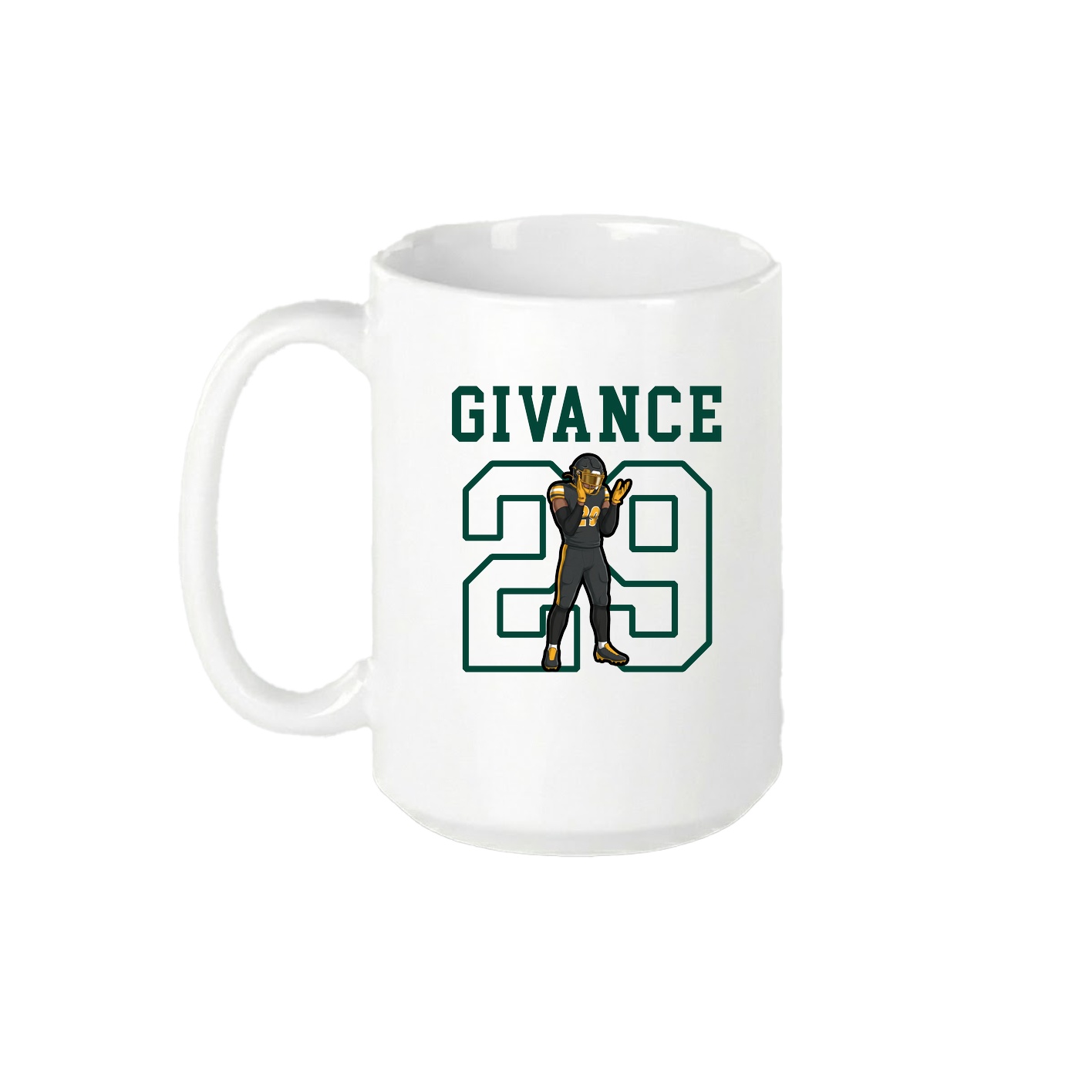 15oz Coffee Mug — Shirsey in White