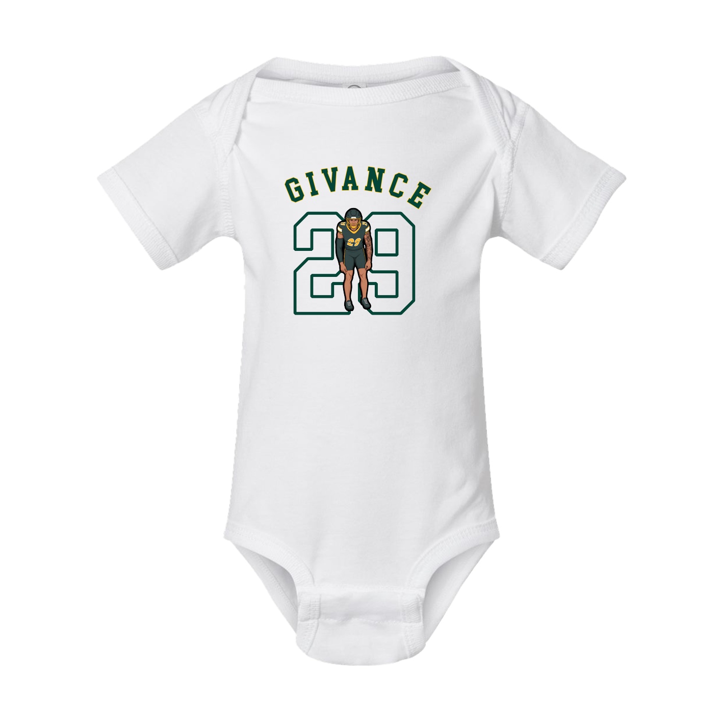 Baby Onesie — Shirsey Arch in White
