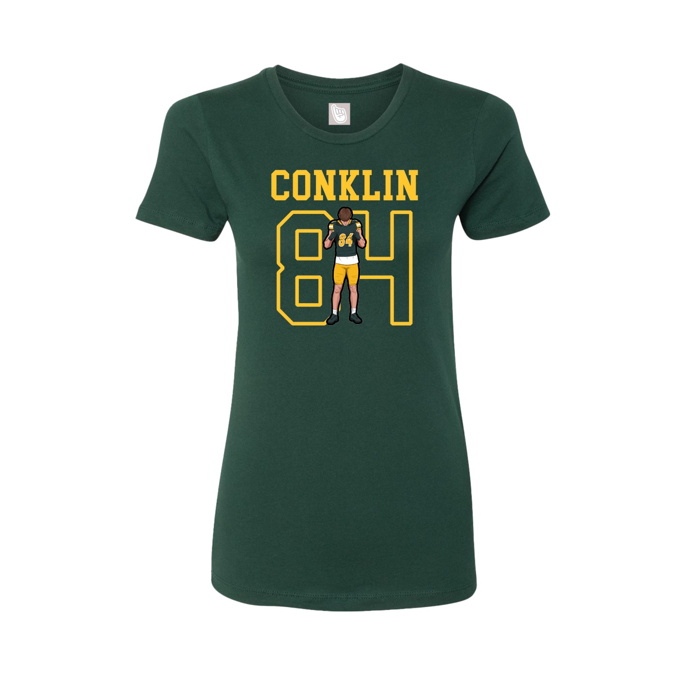 Fitted Women's Tee — Shirsey in Green