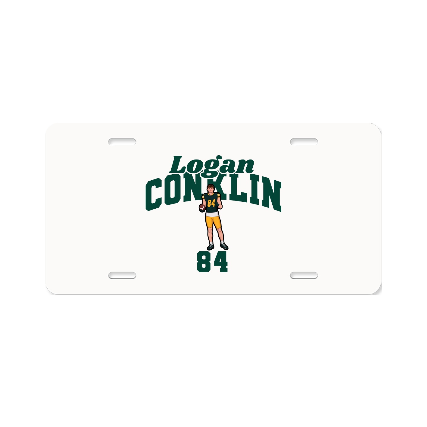 License Plate — Signature Arch in Classic