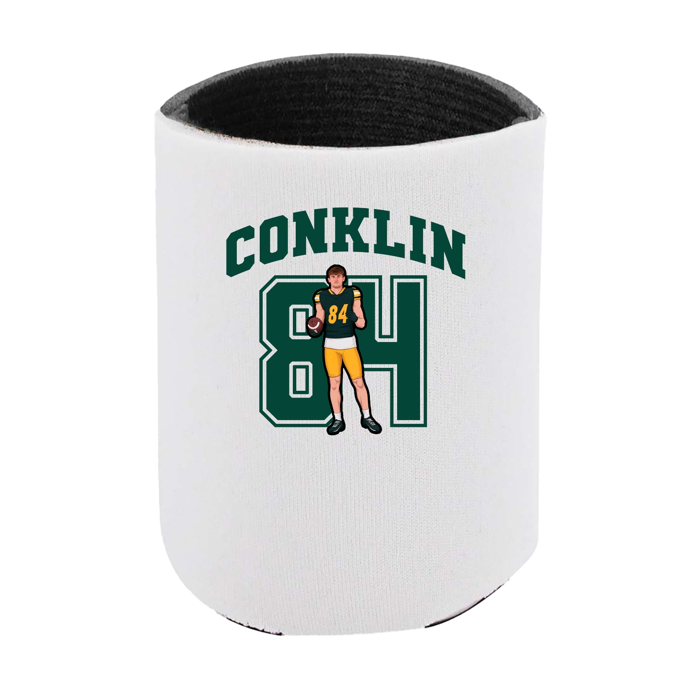 Can Holder — Number in White