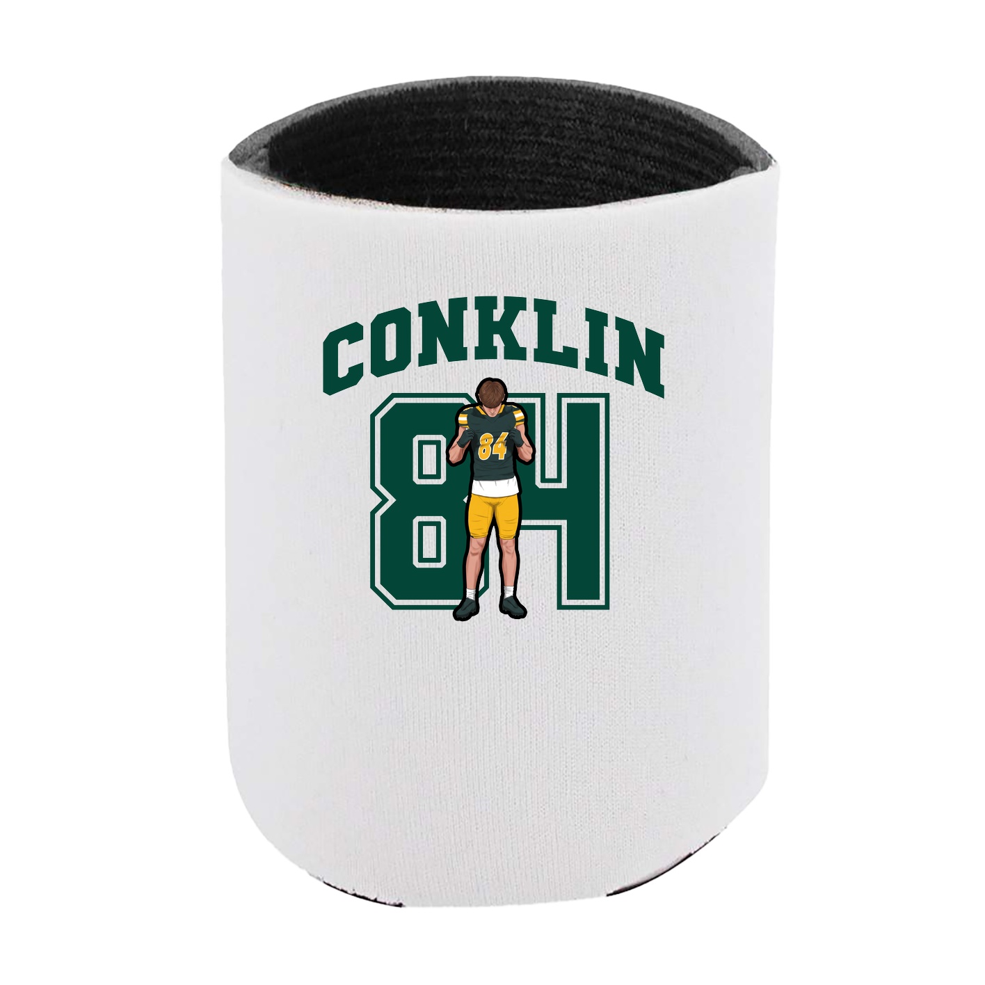 Can Holder — Number in White