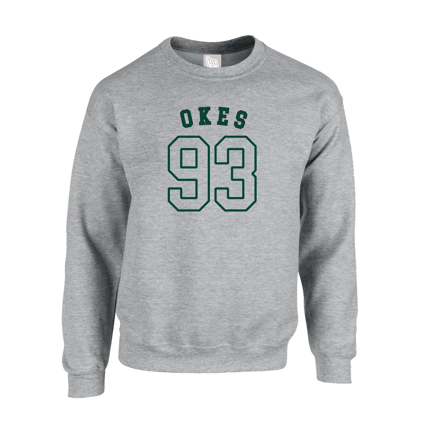 Fleece Crew — Shirsey Arch in Grey