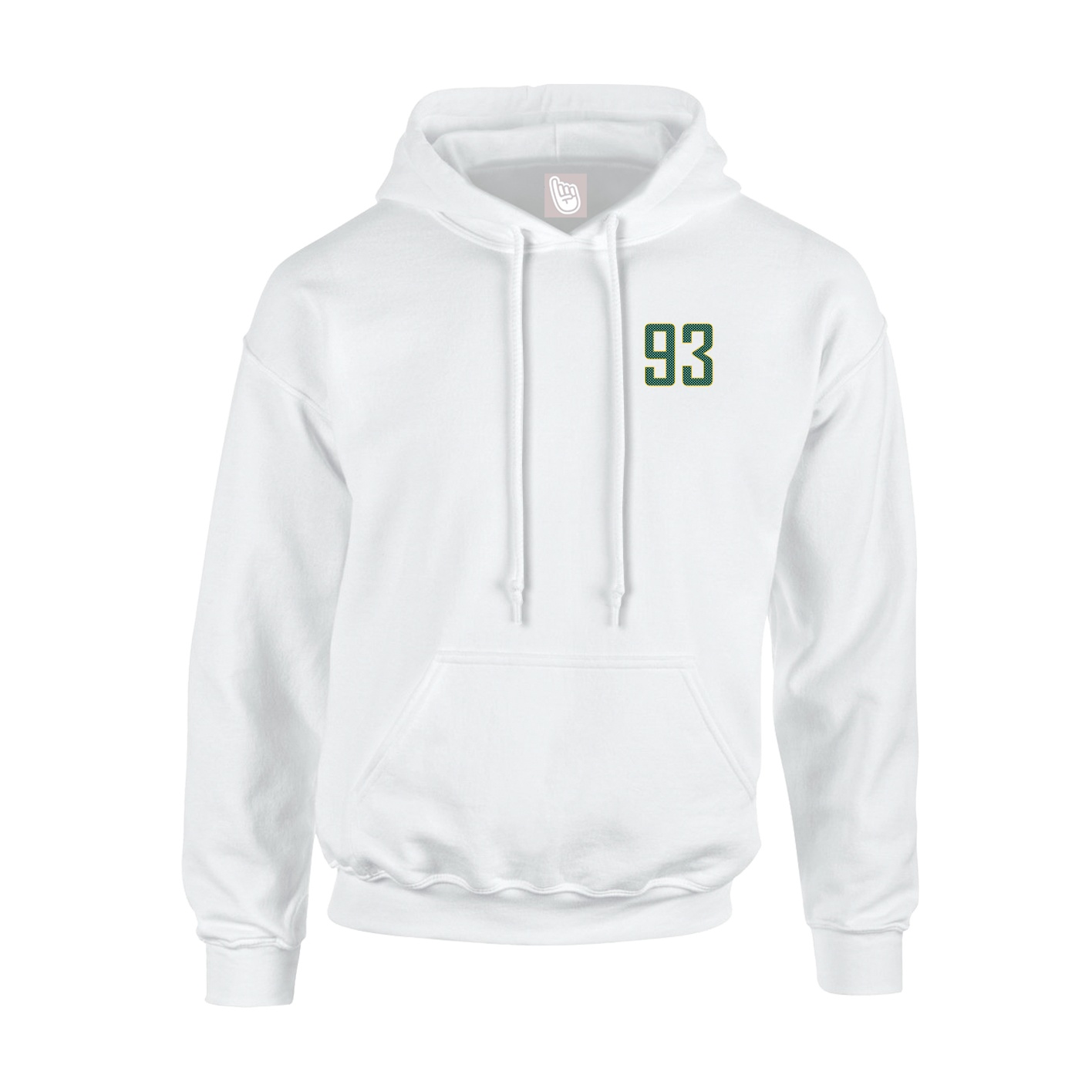 Hoodie — Front Shirsy in White