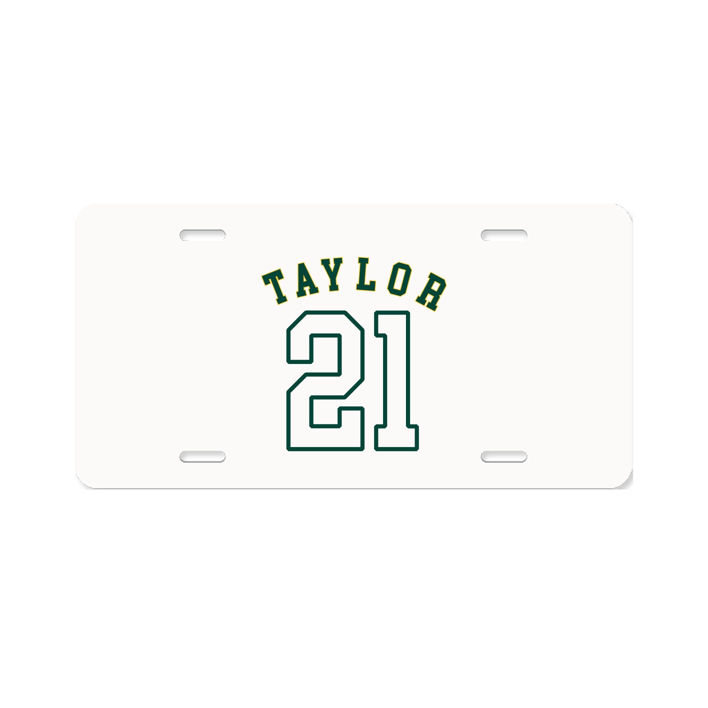 License Plate — Shirsey Arch in Classic
