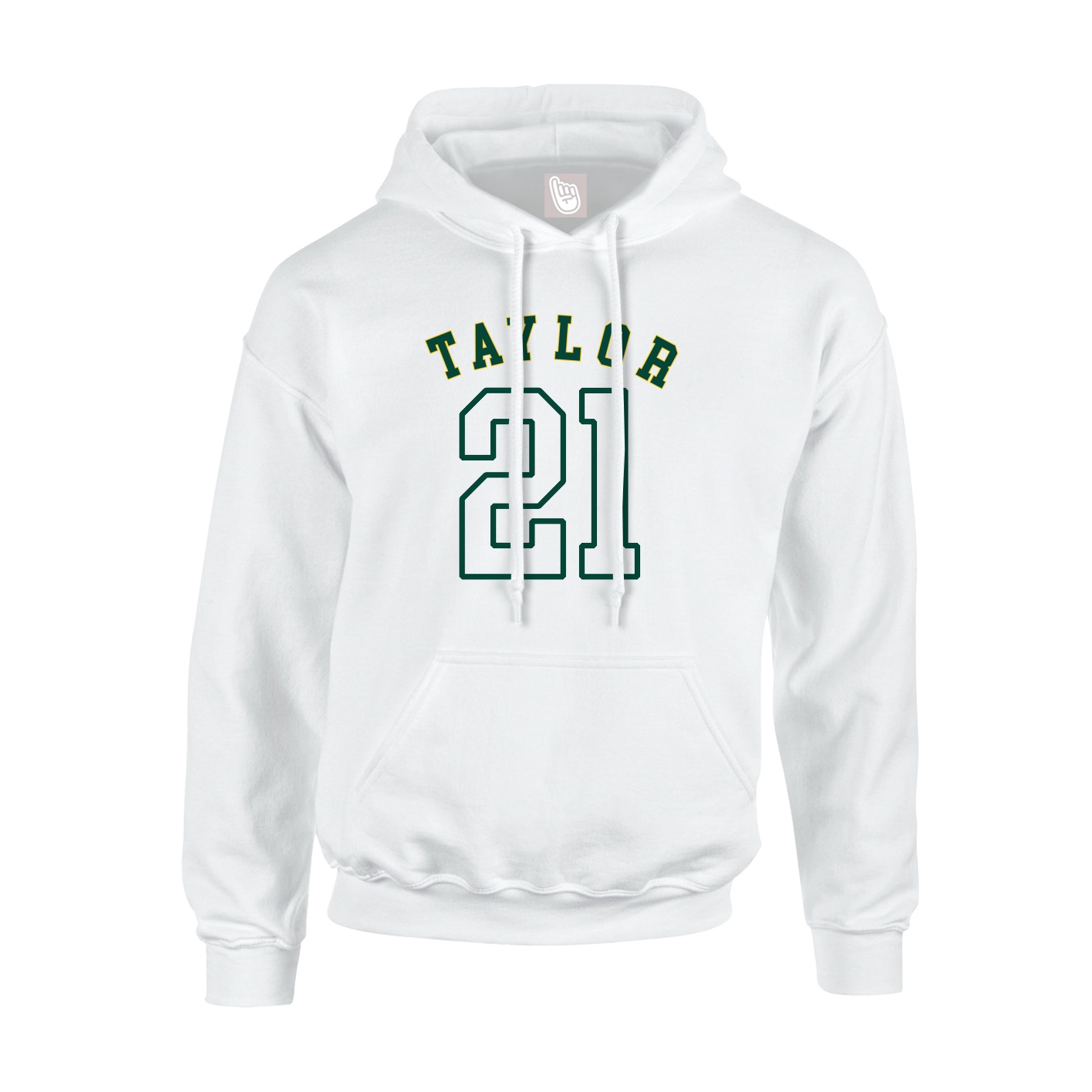 Hoodie — Shirsey Arch in White