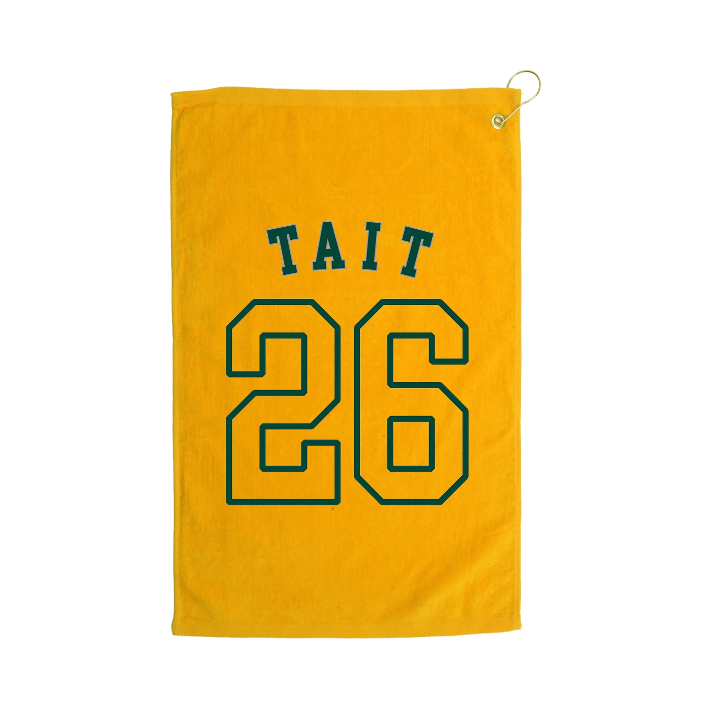 Golf Towel — Shirsey Arch in Gold